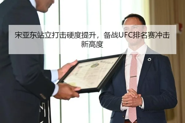 宋亚东站立打击硬度提升，备战UFC排名赛冲击新高度